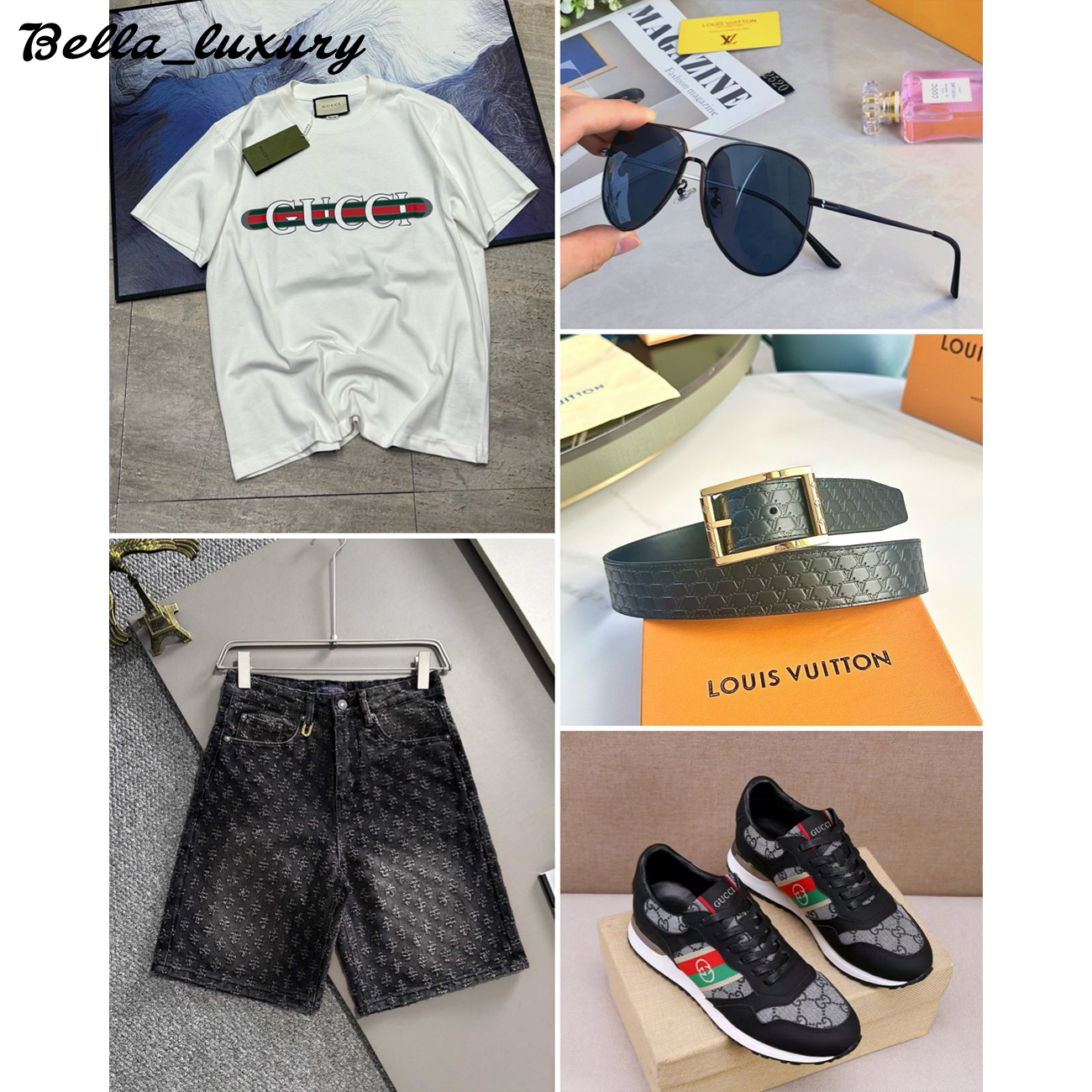 GUCCI T-shirt Match 001
